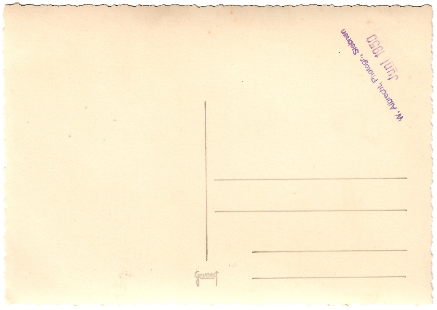 Cartoline postali: Ansichtskarte Siebnen ? , Theater Juni 1950 – Usato da Kerns venduto da etma3 1