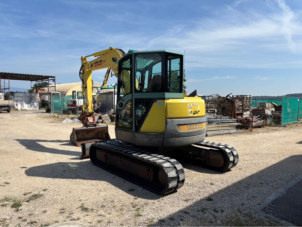 Yanmar Excavateurs: Bagger Yanmar Vio 75 / 7,5t – D'occasion à Courgevaux par Querly 5