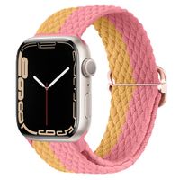 Armband für Apple Watch 42 / 44 / 45 / 49 mm - Pink/Gelb