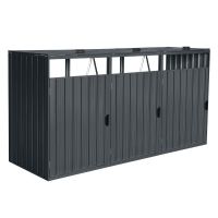 49888 - Mülltonnenbox BIGO - 3x 240L - 240x80x122cm