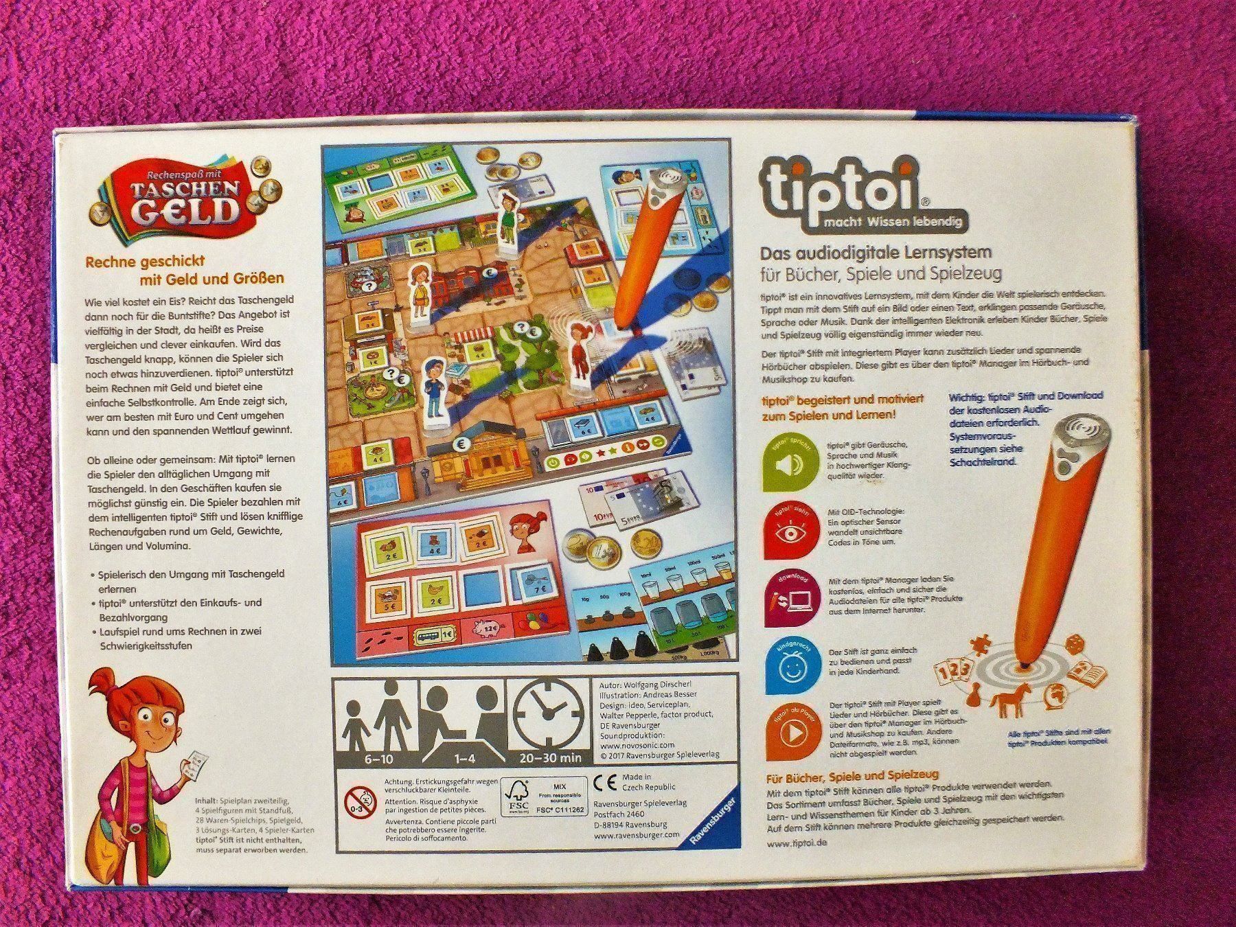 Ravensburger Giochi: tiptoi Spiel - Rechenspaß mit Taschengeld – Usato da Müllheim Dorf venduto da Seeeule01 7