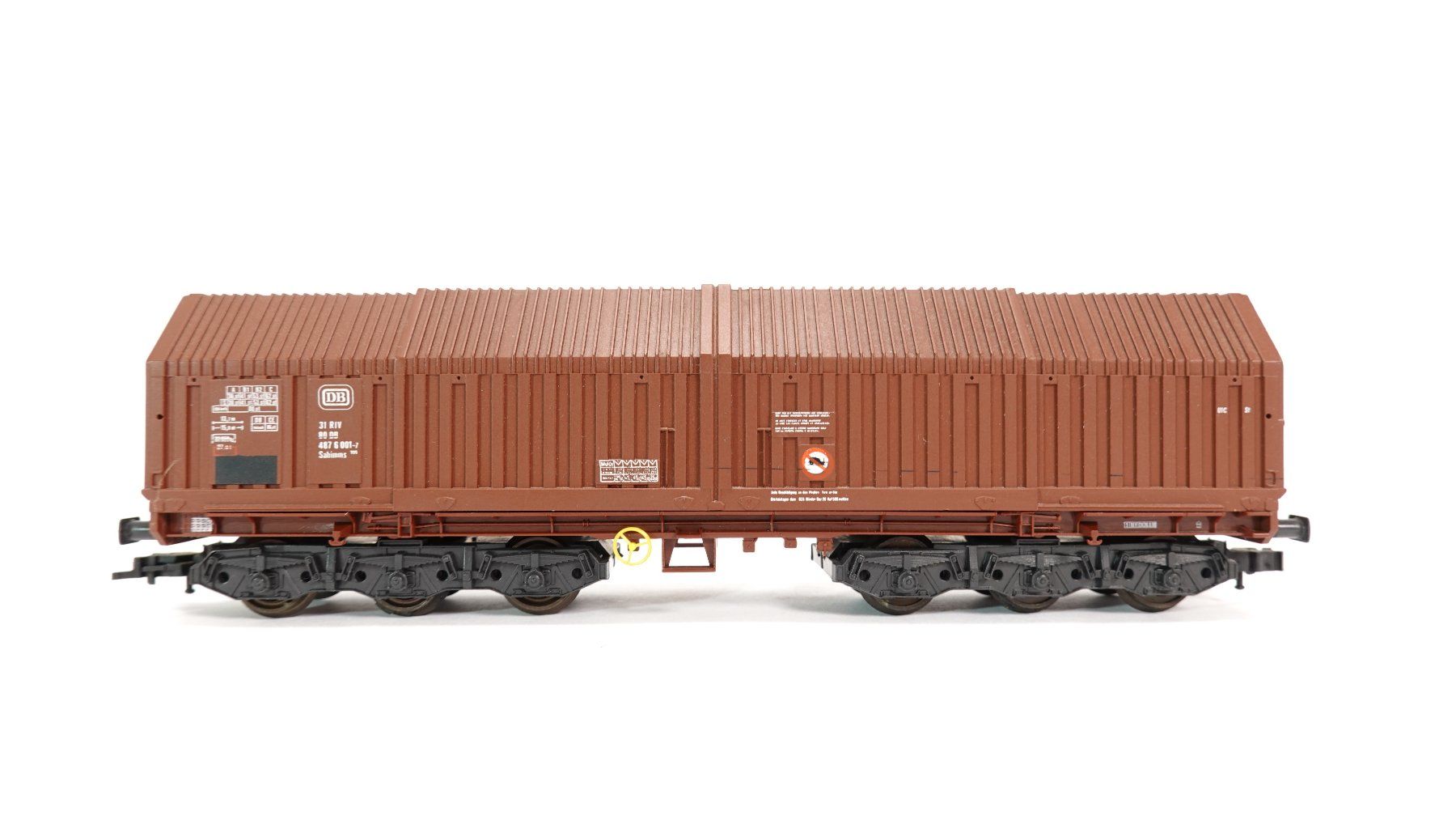 Roco Modelleisenbahnen: e70 Roco 4394A DB Teleskophaubenwagen braun | Bastelware – Gebraucht aus Thun von evinka_gmbh 3