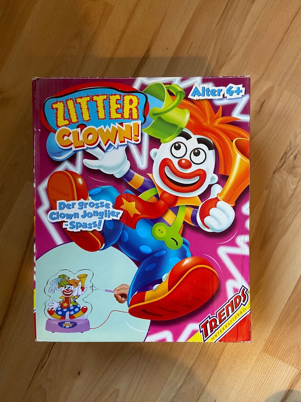 Spiele: Zitter Clown Partyspiel Primarschulalter – Gebraucht aus Hausen AG von dege02