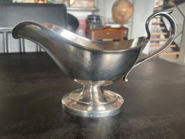 Saucière en Métal Argenté Paix Sion