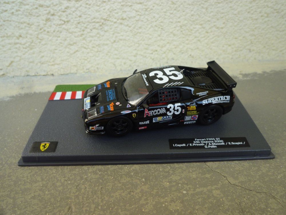 Altaya 1:43 Ferrari F355 GT 24 Heures de Daytona 2000 (Neu und