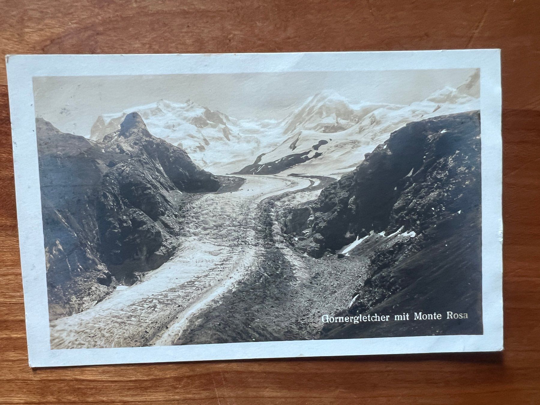 Cartoline postali: AK 1927 Gornergletscher     (G2618) – Usato da Hinwil venduto da Sidi4