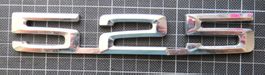 BMW 525 Schriftzug