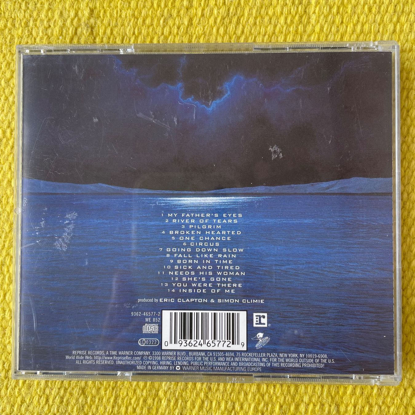 CDs: ERIC CLAPTON-PILGRIM – D'occasion à Rorschacherberg par CD-Roli 1