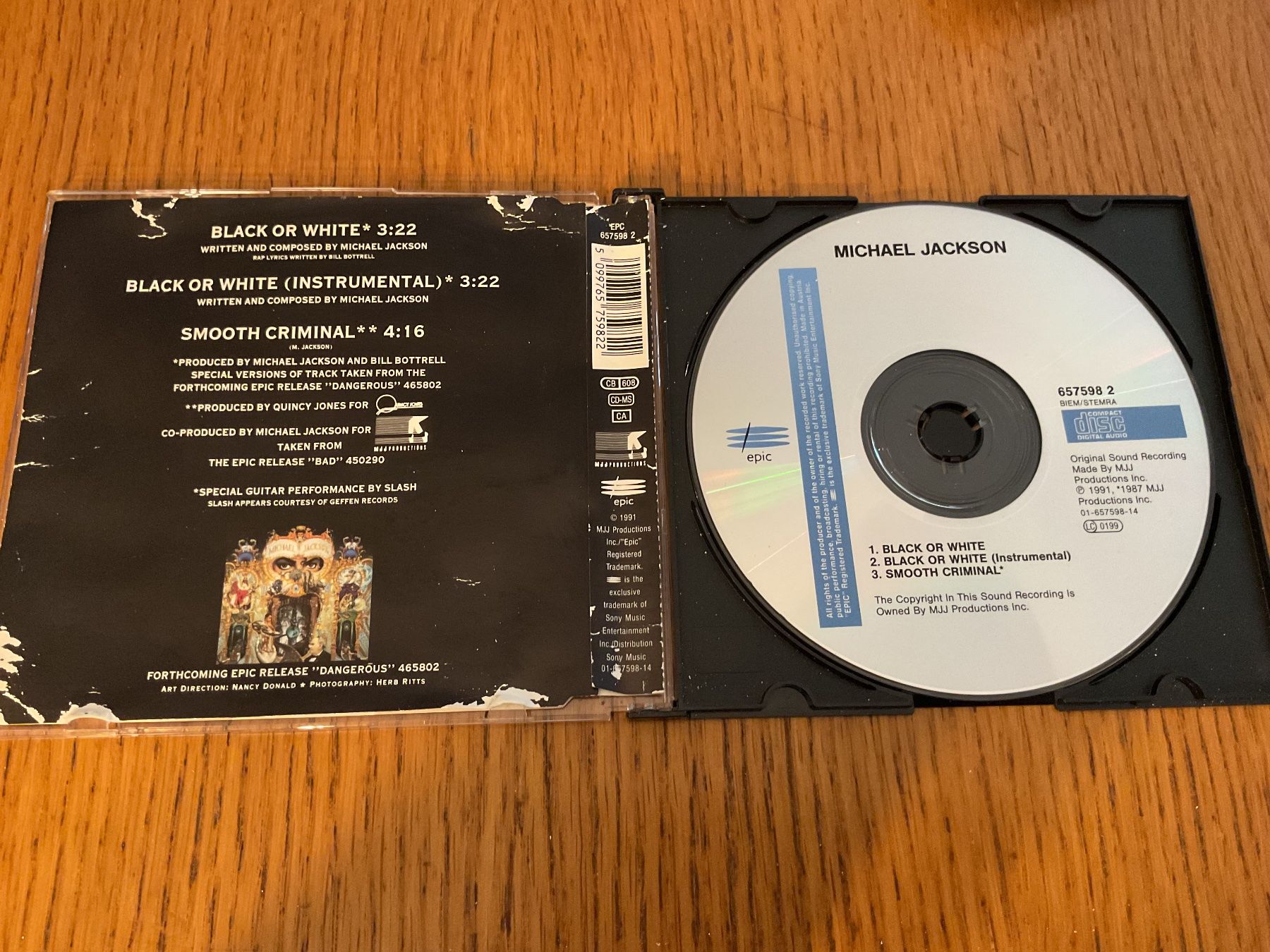 CD: Michael Jackson - Black or White CD Maxi Single, Top! – Usato da Steinach venduto da Quarkie 1