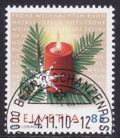 SBK-Nr. 1373 (Weihnachten 2010: Kerze) ET-gestempelt