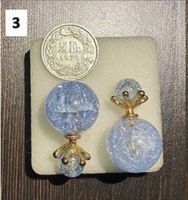 Süsse Kugel Ohrstecker mit Krönchen 👑 - Preis pro Paar