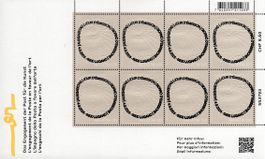 Bogen Kunstengagement - Spinnweben 2025, Vollstempel