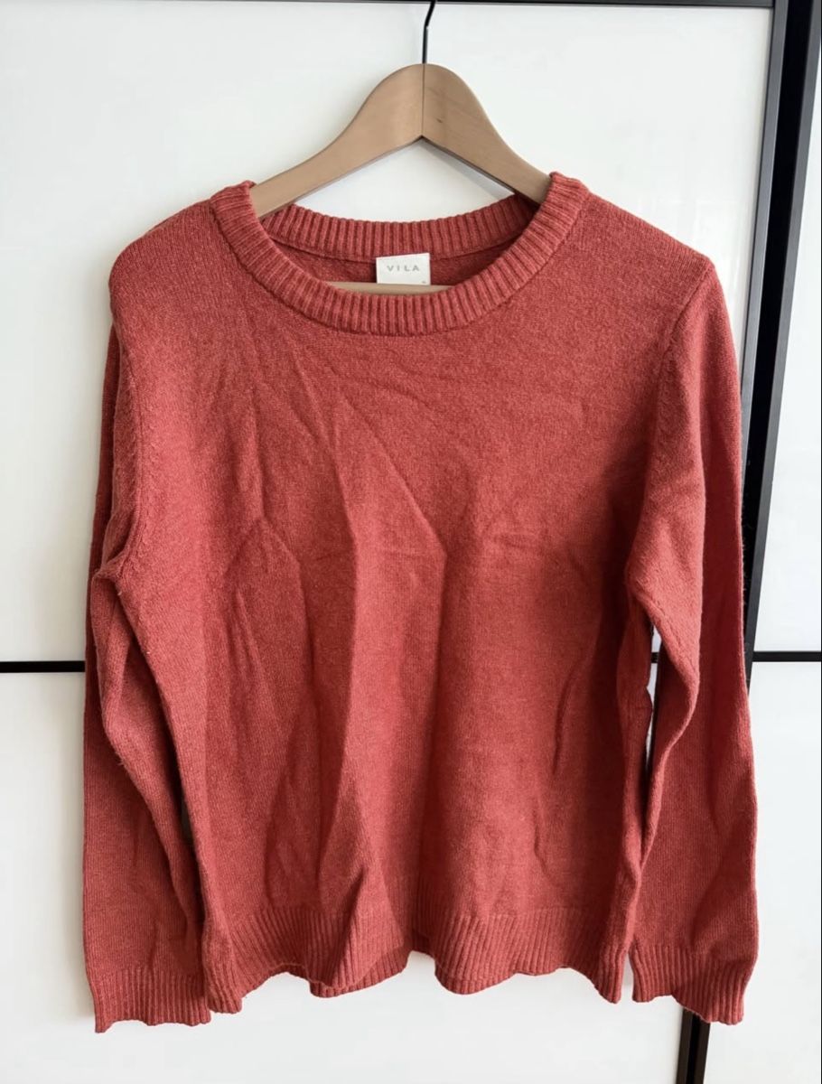 Vila Pullover & Sweatshirts: Damen Pullover Vila rot Rundhals Grösse XL – Neu (gemäss Beschreibung) aus Pratteln von ren_mc9r