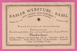 Basel Basler Webstube zum Fälkli Schlüsselberg 3