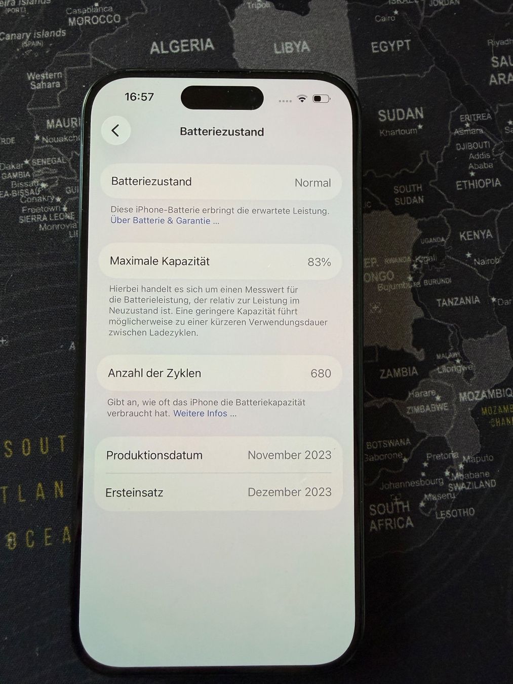 Apple Portables: Iphone 15 pro blau – D'occasion à Killwangen par Guerra74 2