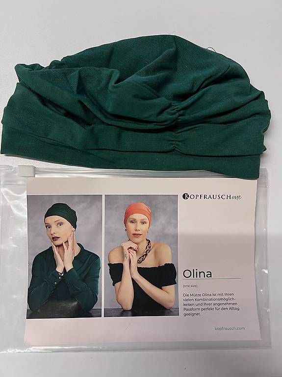 Accessori per capelli: Kopfrausch OLINA Petrolgrün – Usato da Hellbühl venduto da Saluna01