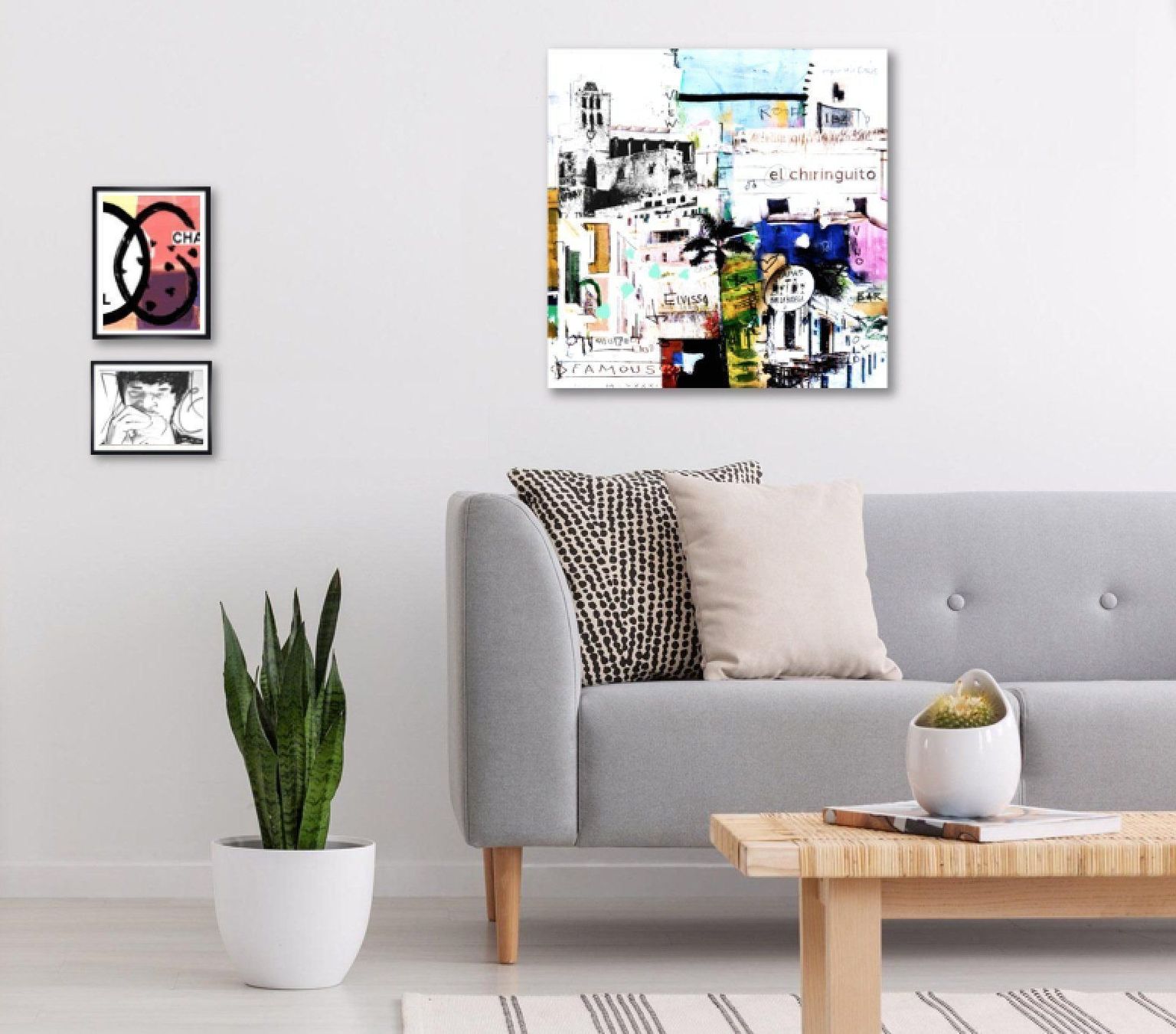Poster & Bilder: Ibiza Urban Pop Art Eivissa Kunst Bild – Neu (gemäss Beschreibung) aus St. Niklausen LU von Stefan_Bammert_Art 1