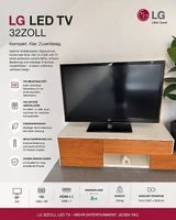 LG 32 Zoll LED TV Fernseher  HDMI / USB  CHF 100.-