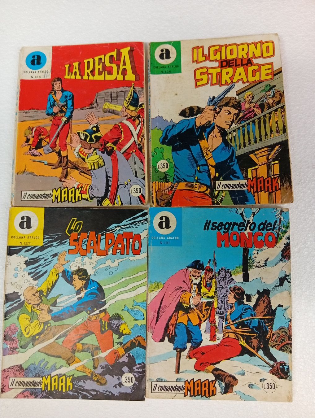 Comics: Comics -fumetti: Comandante Mark collana Araldo – Gebraucht aus Bodio TI von djsep61 6