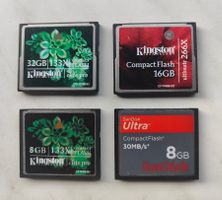 Sandisk Kingston CompactFlash Karten