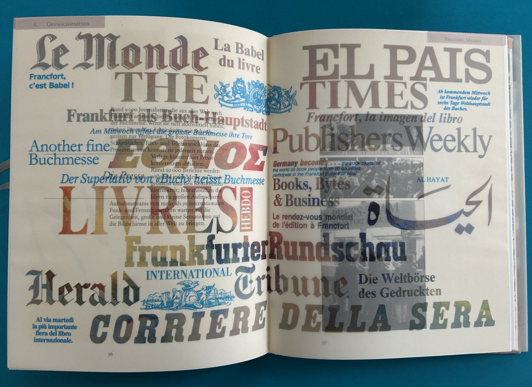 Bücher: DIE FRANKFURTER BUCHMESSE – Gebraucht aus Zürich von Domus09 7