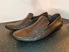 Neupreis 720.- Tod's Herren Mokassins aus Leder braun, 7 1/2