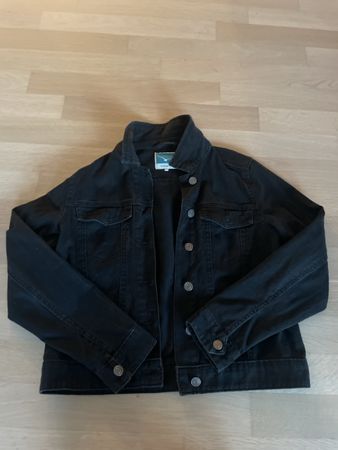 Jeansjacke TWIN-TIP schwarz Grösse S guter Zustand