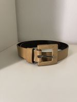 Jil Sander Gürtel, Leder, Braun/Beige, Grösse 75, Oryginal!