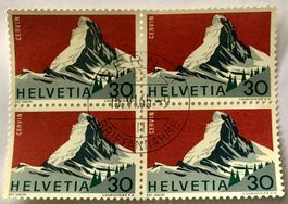 4 er Block Nr.434 mit Vollstempel Bern   