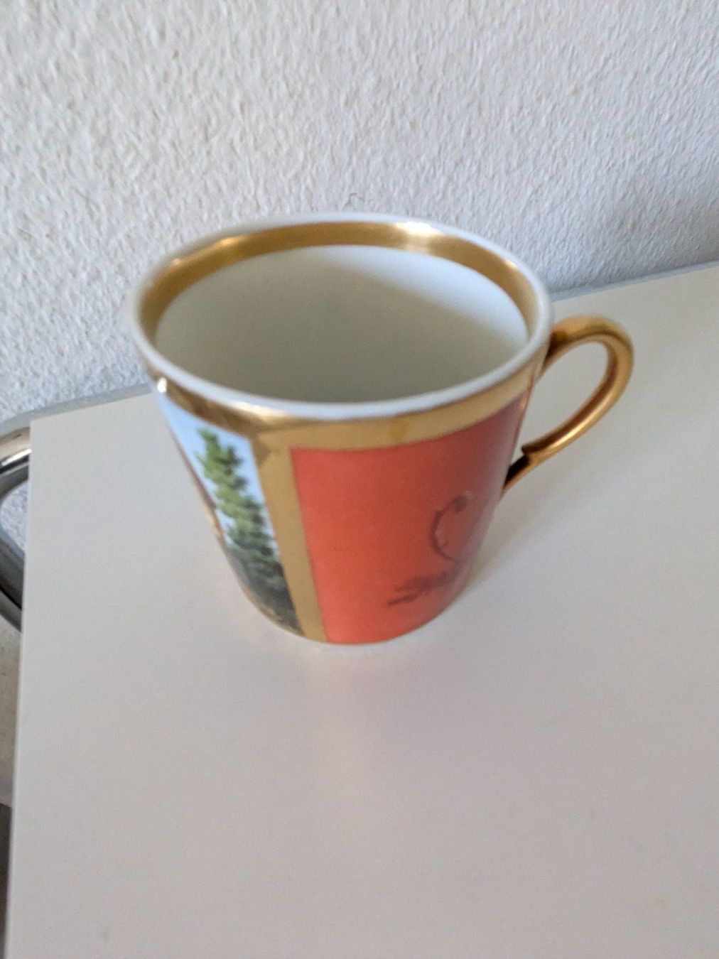 Tassen: Antike handbemalte Tasse – Gebraucht aus Emmen von magelan 1