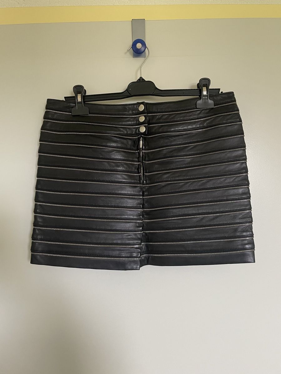 Gonne: Mini-jupe en cuir Pellissimo neuve – Nuovo e nell'imballaggio originale da Vuadens venduto da Nina11 1