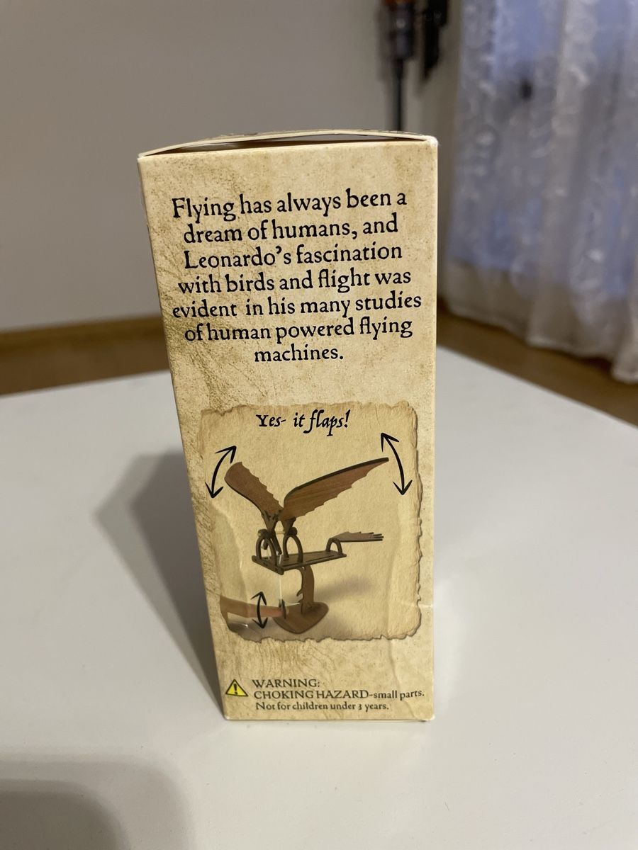 Kit di costruzioni: Leonardo da Vinci Ornithopter - Bausatz – Nuovo e nell'imballaggio originale da Rheineck venduto da cha_p9qy 2