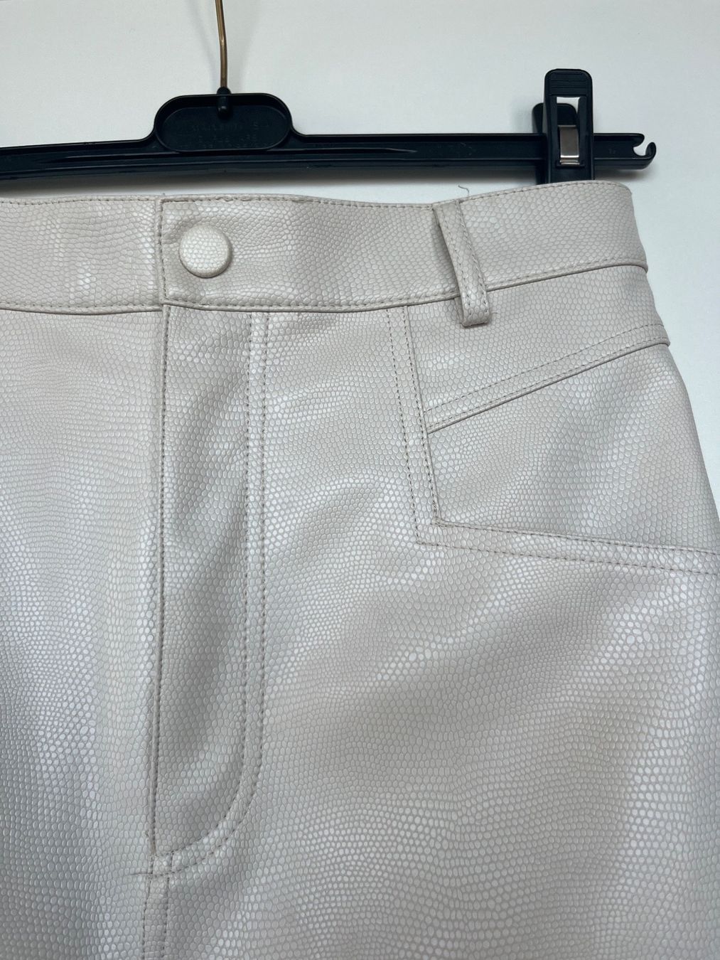 H&M Gonne: Jupe cuir beige – Nuovo (secondo la descrizione) da Neuchâtel venduto da Ariane_vn00 2