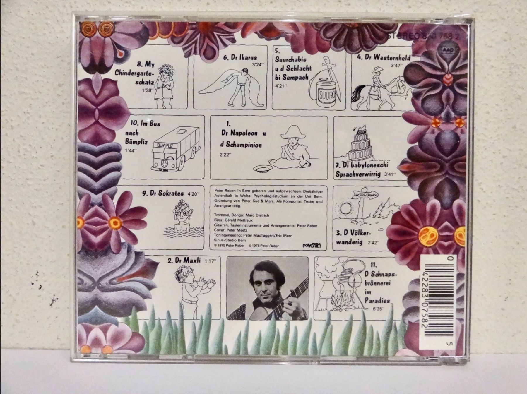 CD: CD PETER REBER SCHNAPSBRÖNNEREI IM PARADIES – Usato da Kerzers venduto da djstarsky73 1