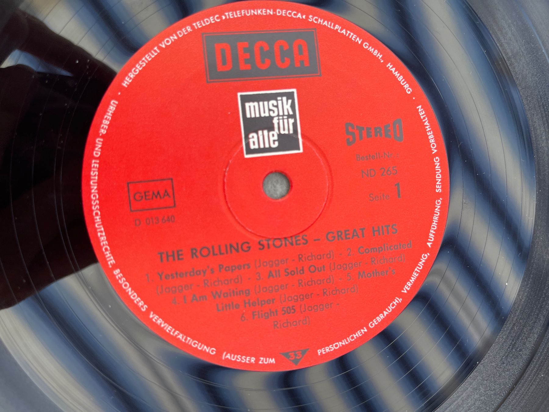 Dischi in vinile: A441/The Rolling Stones Great Hits – Usato da Frutigen venduto da Philippe_jsp 2