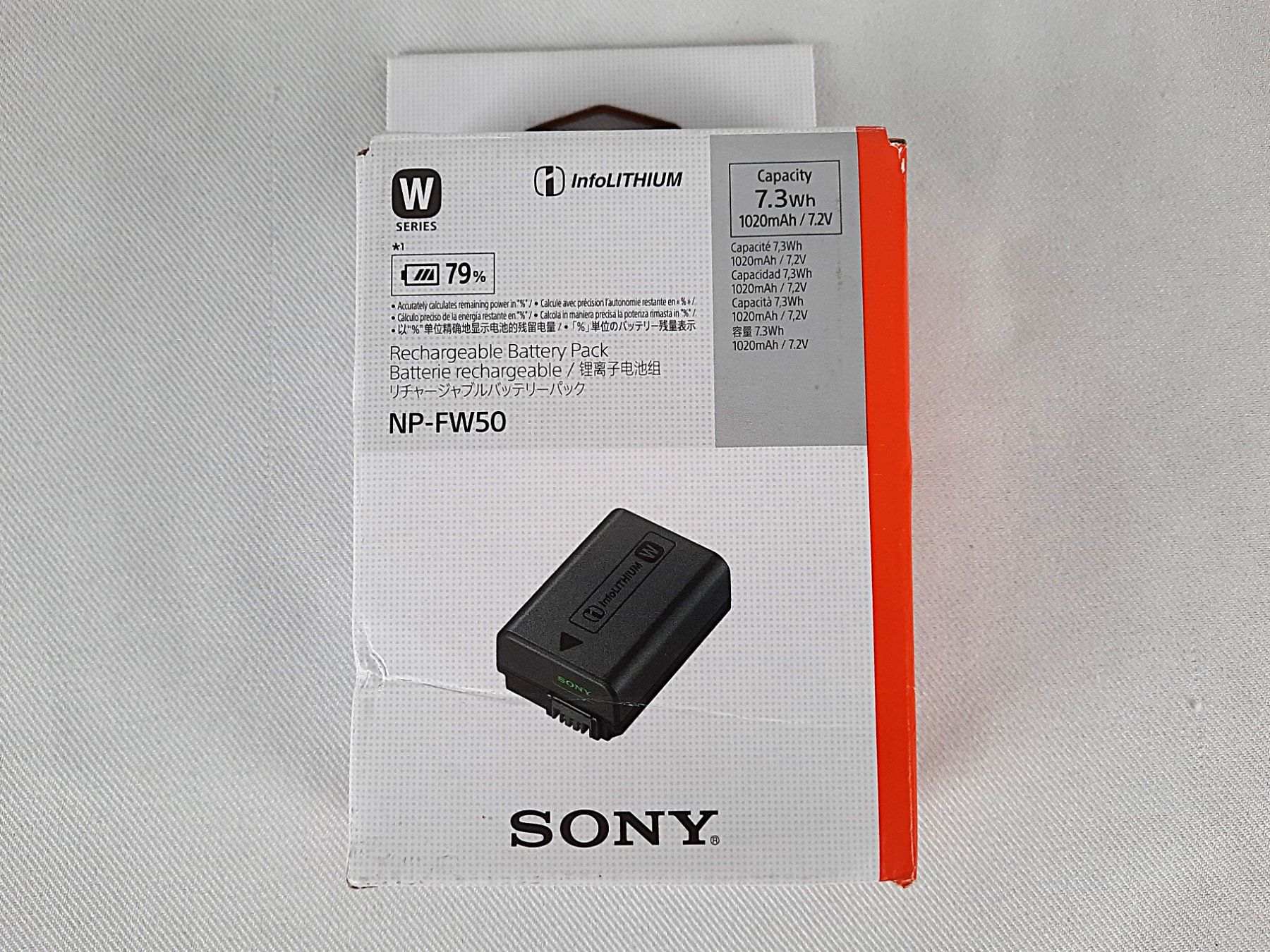 Sony Batterie: SONY NP-FW50 Akku – Nuovo (secondo la descrizione) da Beinwil am See venduto da Restwert_Beinwil