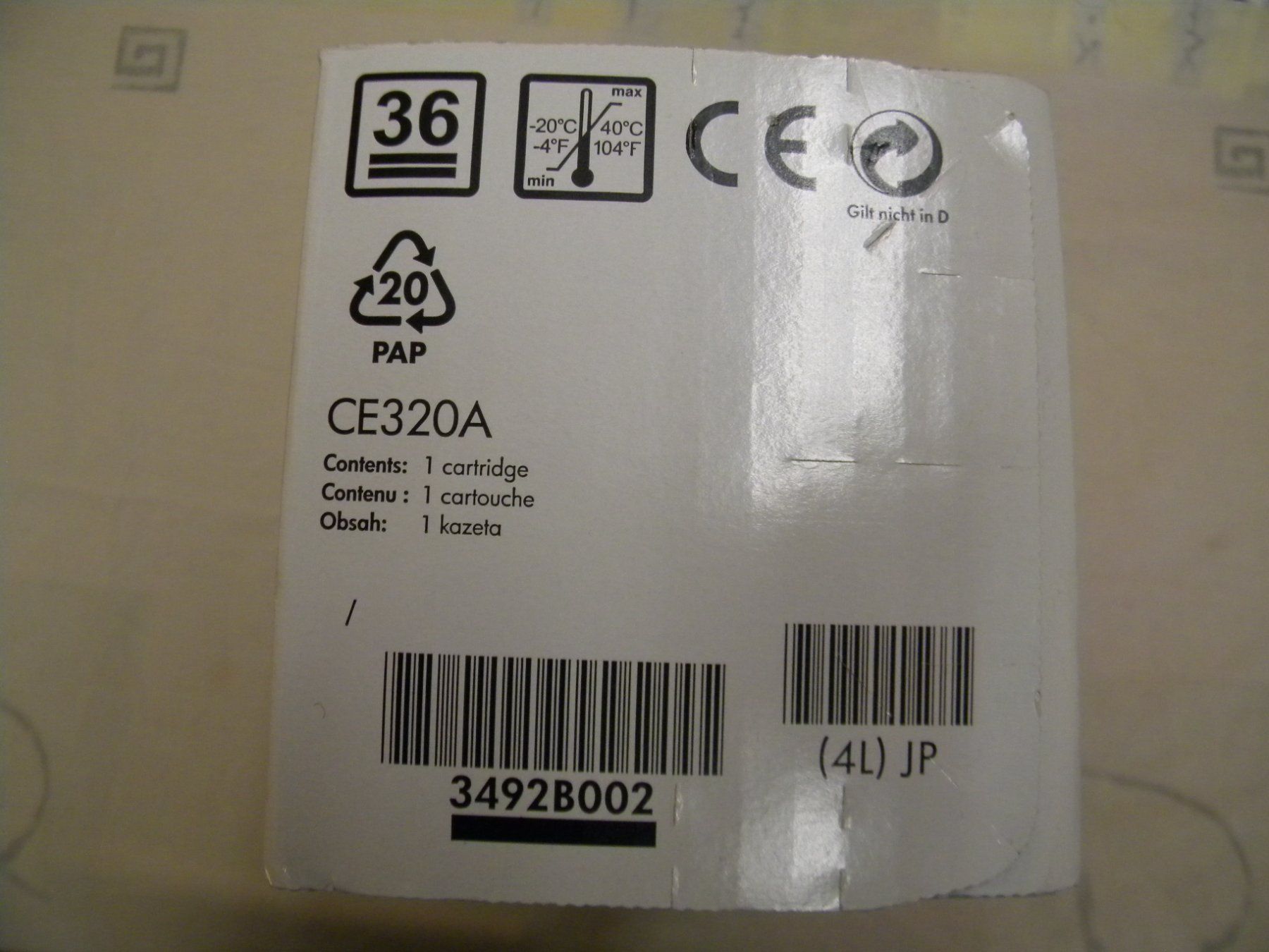 Hewlett Packard Druckerpatronen & Toner: CE320A  128A – Neu und originalverpackt aus Bühler von Wini100 2