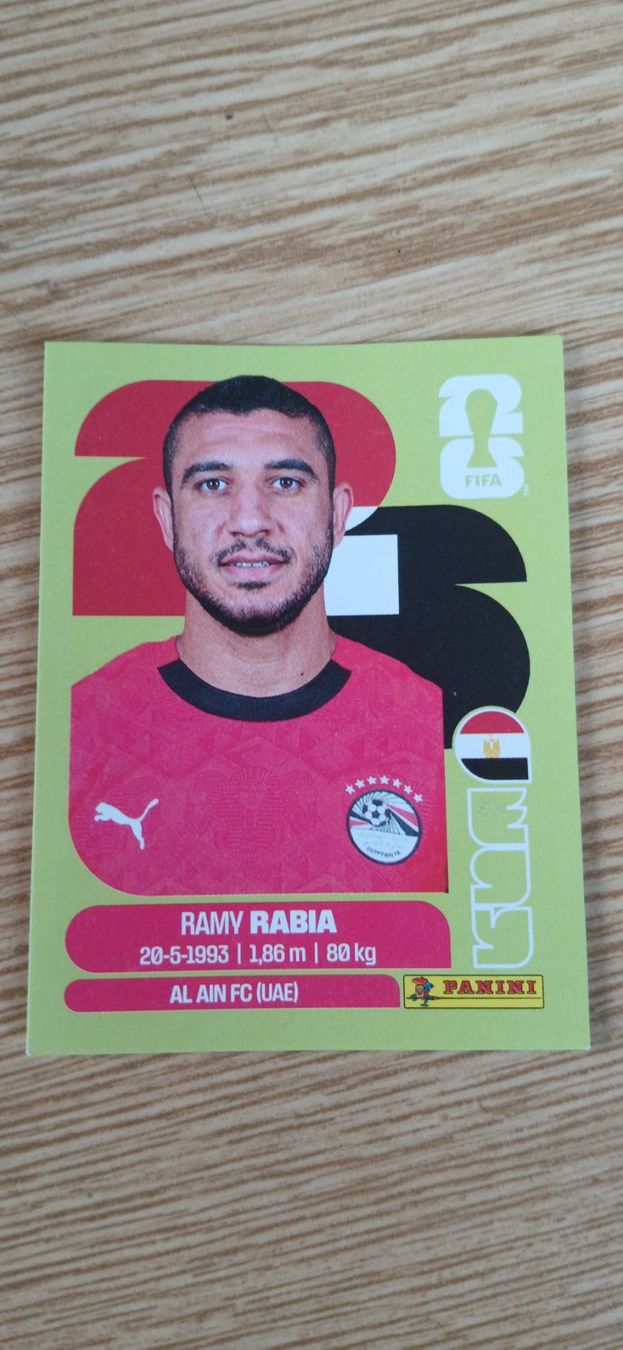 Panini Carte collezionabili: Panini Ramy Rabia 2026 – Usato da Willisau venduto da roger_meier
