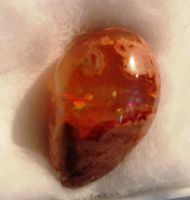 Mexican Fire Opal 16.43ct – Natural – Play of Color – Fancy