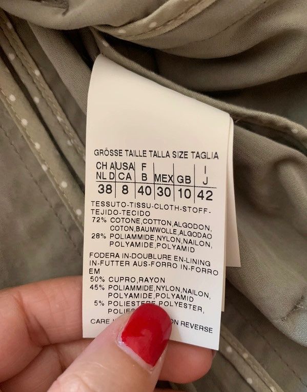 Max Mara Manteaux: M - MAX MARA TRENCHCOAT – D'occasion à Lopagno par CLep 1