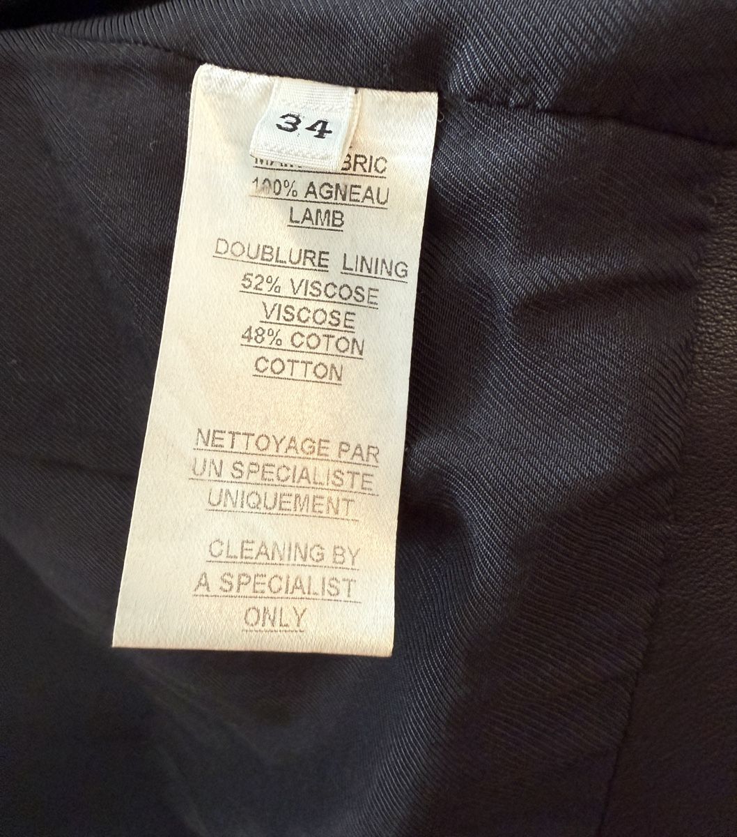 Balmain Jacken: Balmain Leather Jacket, XS, New! – Neu (gemäss Beschreibung) aus Zürich von Vera_Ma 4