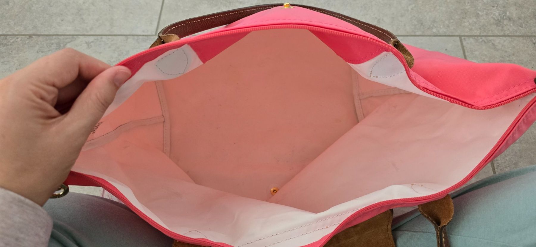 Longchamp Taschen für Damen: Longchamp Le Pliage L – Gebraucht aus Heerbrugg von Lulu022020 8
