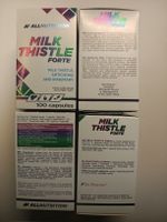 4 X AllNutrition Milk Thistle Forte 100 Kapseln neu