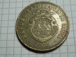 Costa Rica 100 Colones, 2007