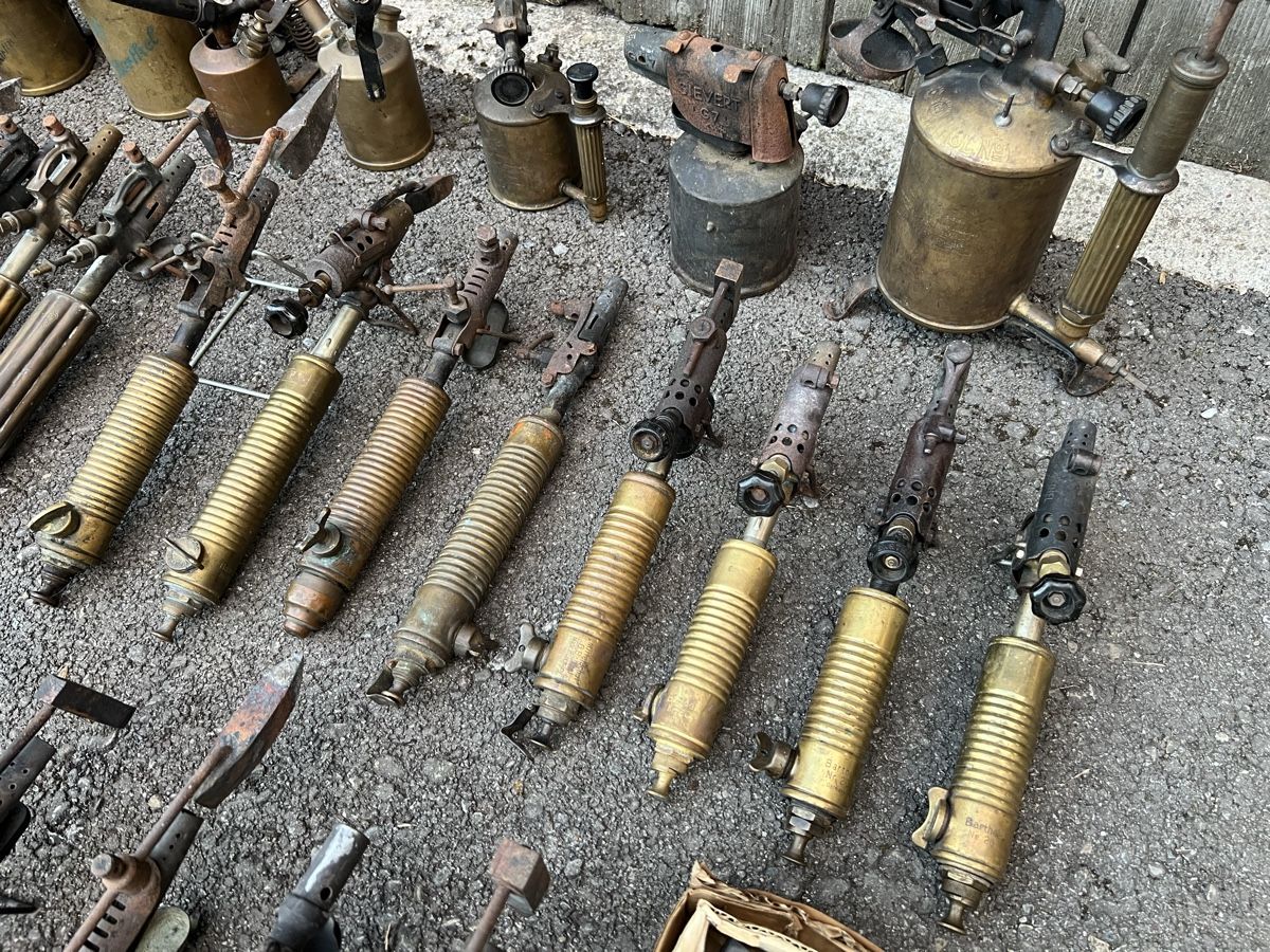 Tutti gli attrezzi: Antike Lötlampen Sammlung Bunsenbrenner Sievert Barthel – Usato da Theilingen venduto da ovi123 2