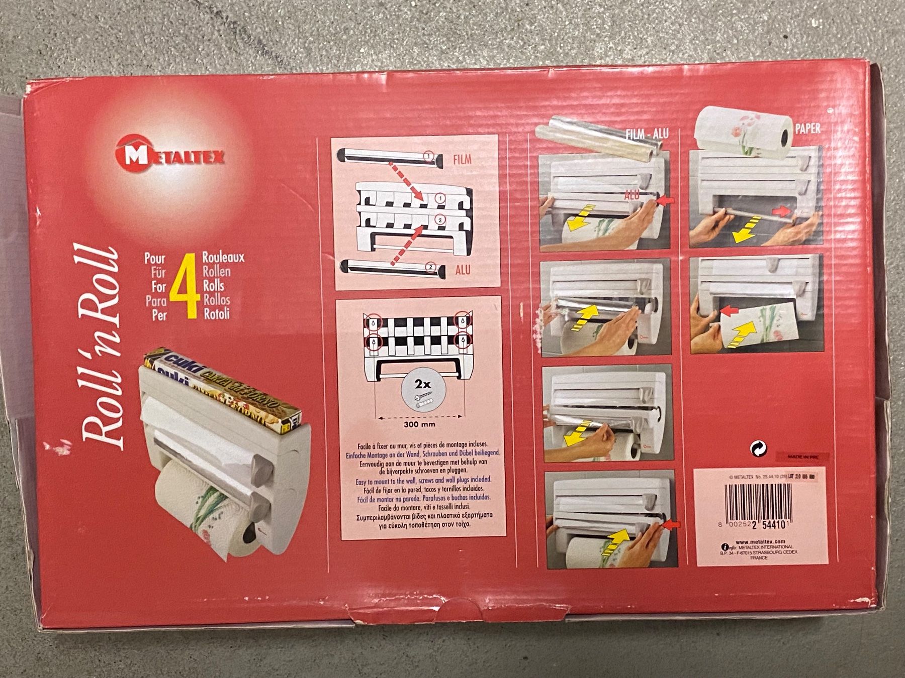 Küchengeräte: Neuer Küchenorganizer von Metaltex "Roll n' Roll" – Neu und originalverpackt aus Frauenfeld von Peedee-1 1