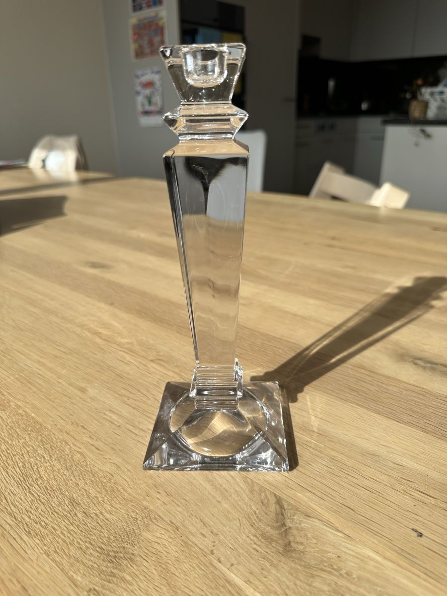 Kerzenständer: Kerzenhalter aus Glas – Gebraucht aus Herrliberg von Eule13 2