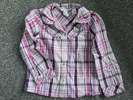 H&M Hello Kitty Bluse Gr. 104