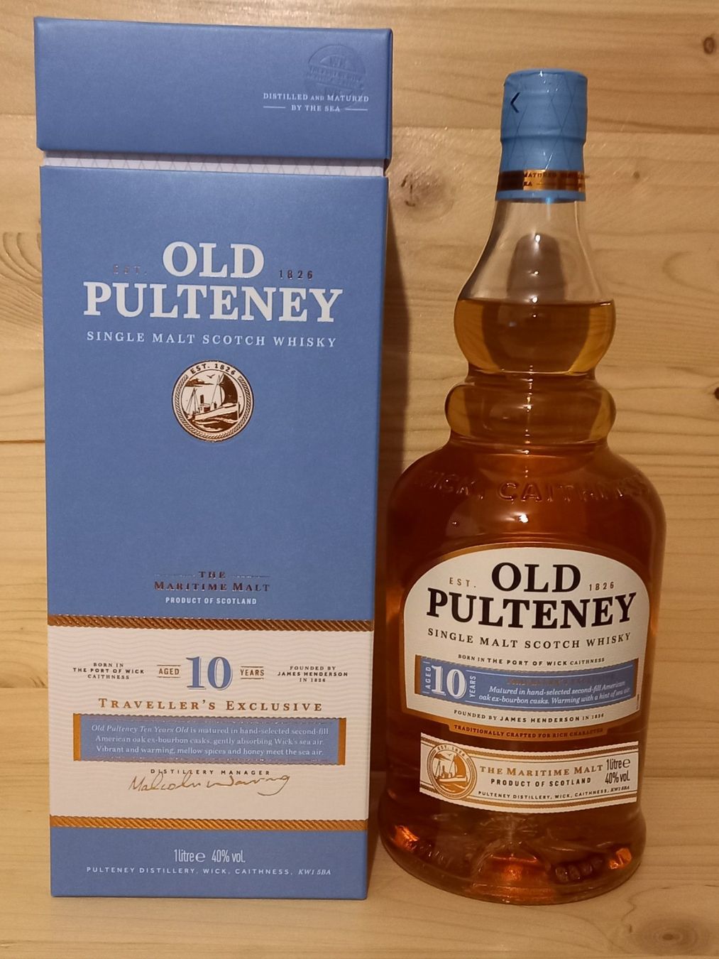 Bevande alcoliche: 1 Liter OLD PULTENEY WHISKY – Nuovo e nell'imballaggio originale da Bonaduz venduto da Motz