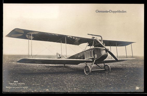 Cartoline postali: AK Germania-Doppeldecker, Sanke-Nr. 325 – Usato da Berlin venduto da bartko-reher